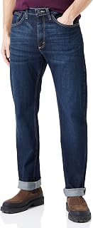 Wrangler - Men's Jeans - Authentic Straight Fit - Texas - Darkstone