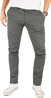 YZB Yazubi Men's Tech Chino Trouser – Slim Fit, Model: Kyle, Chino Trousers Jeans