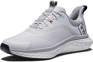 FootJoy Mens FJ Quantum Waterproof Leather Spikeless Golf Shoes