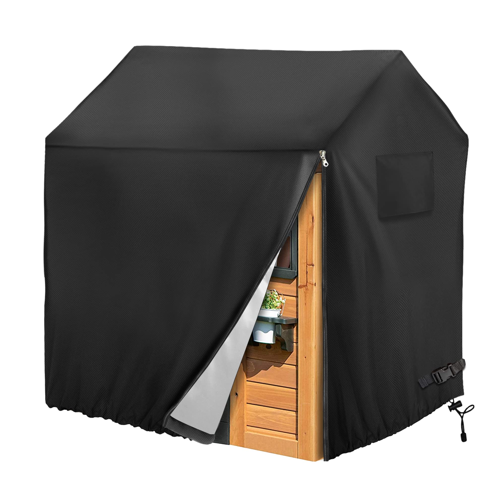 Iceberg Elf Playhouse cover, Outdoor wooden kids playhouse covers, 57" L x 57" W