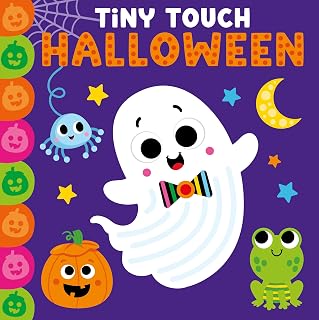 Tiny Touch Halloween: First Words Interactive Board Book for Babies & Toddlers | Raised Textures | Early Learning Ages 0-3+