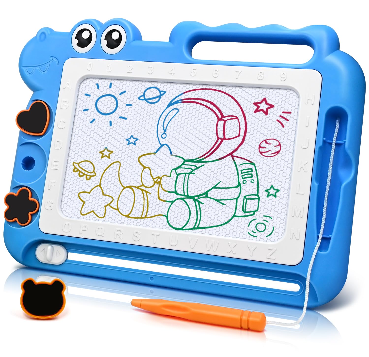 AiTuiTui Magnetic Drawing Board Toys for Kids, Dinosaur Doodle Board Educational