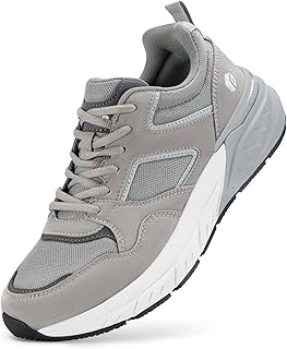 FitVille Men's Extra Wide Sports Shoes Running Comfort Walking Shoe Breathable Running Jogging for Sensitive Swollen Feet