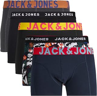 JACK & JONES Men’s Boxer Shorts, Pack of 5