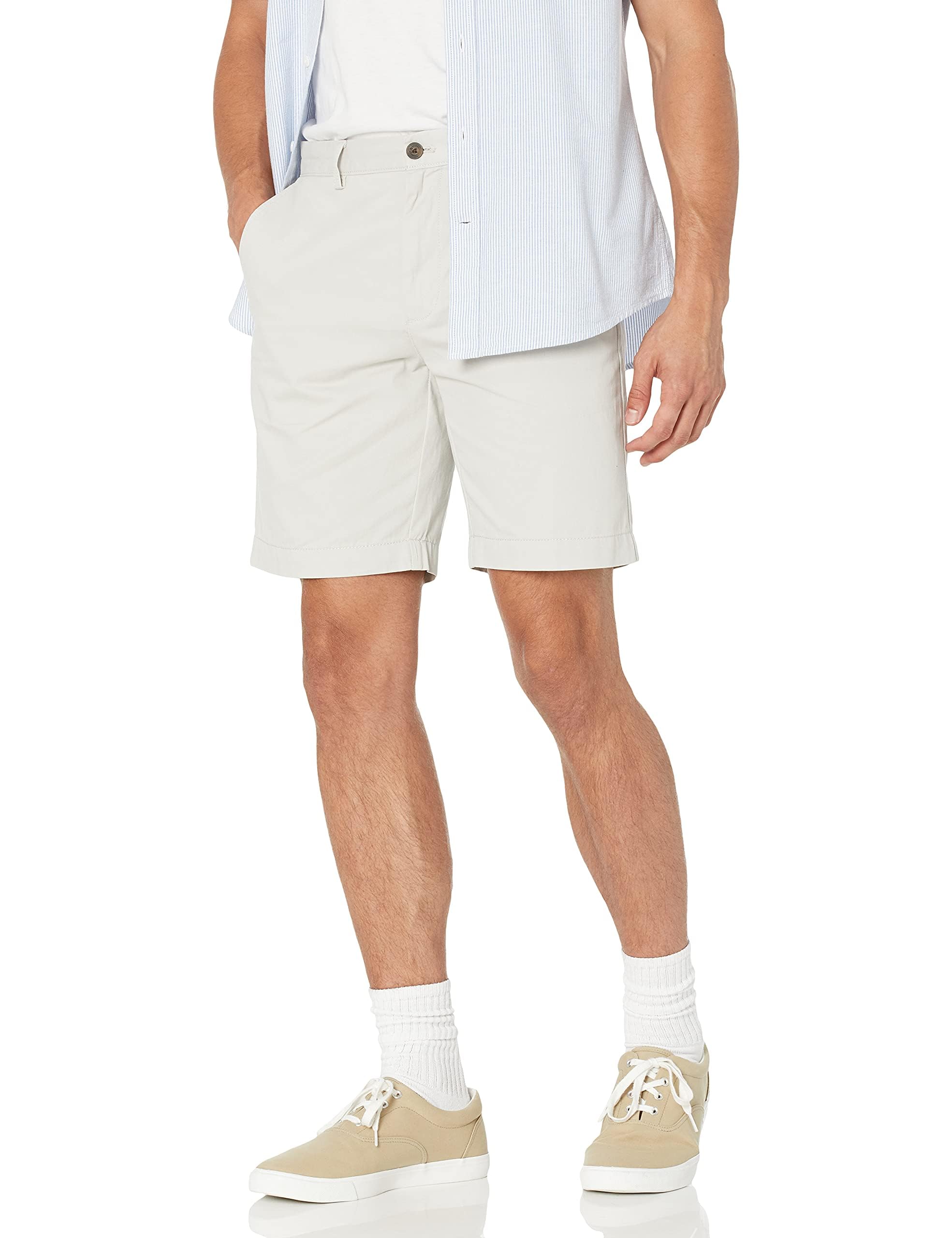 Amazon Essentials Men's Slim-Fit 9" (23cm) Chino Shorts