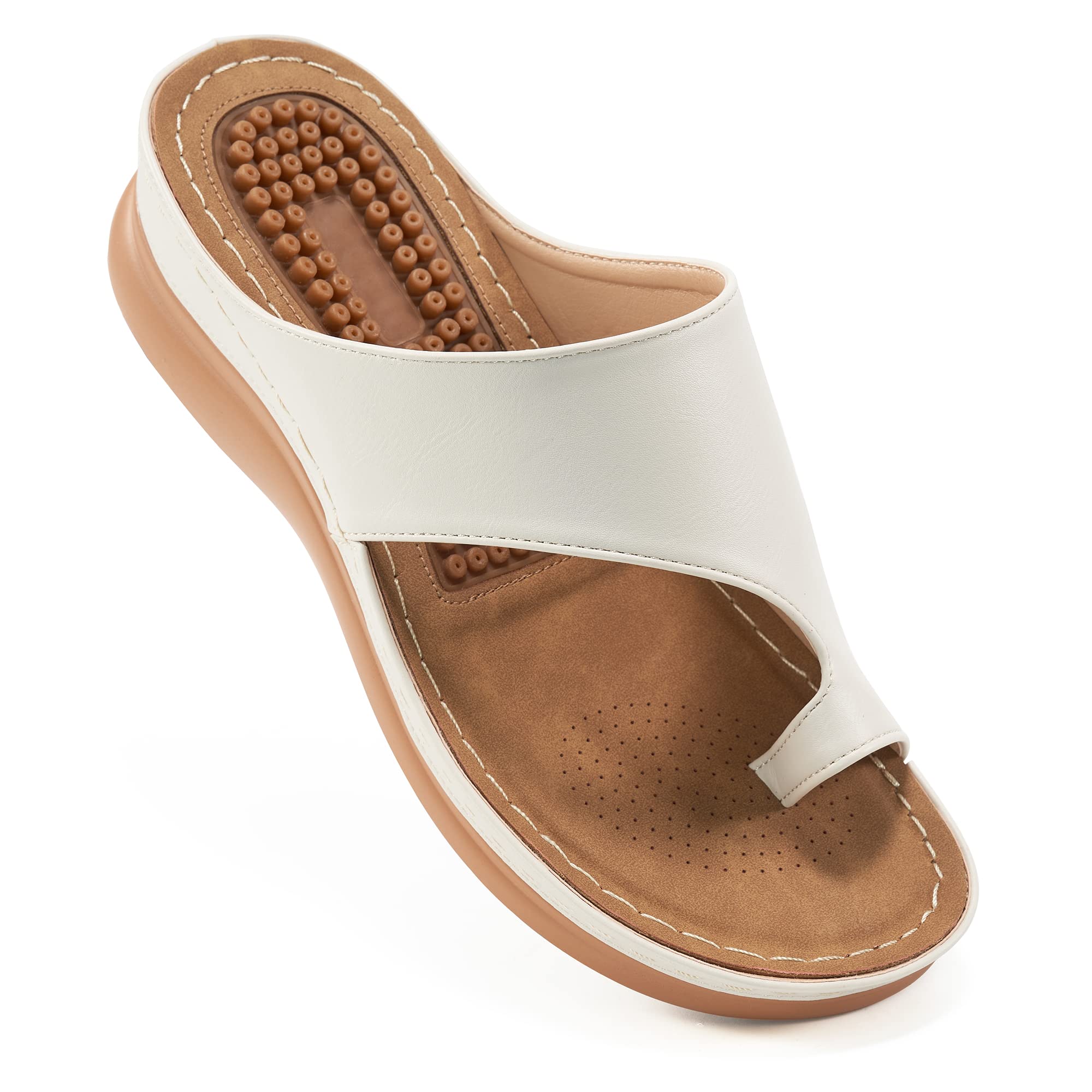 Aomigoct Women's OrthopedicWedge Sandal