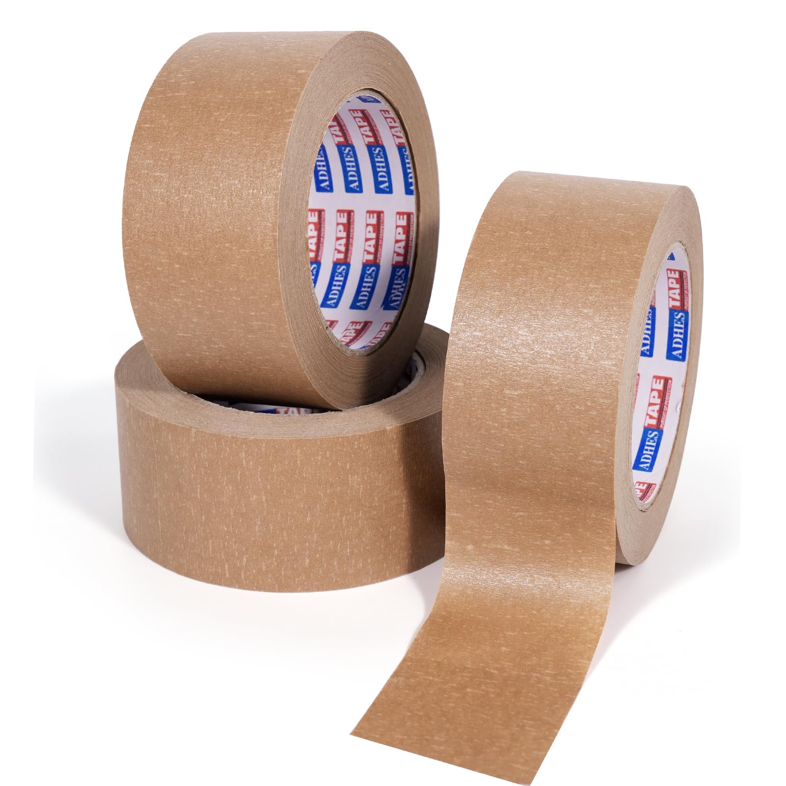 ADHES Heavy Duty Kraft Paper Tape Eco Friendly Packing Tape Writable | Non-Coate