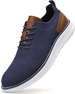 SVNKE Men's Fashion Dress Shoes Casual Oxfords Sneakers Business Breeze Tennis Comfortable Lightweight Walking