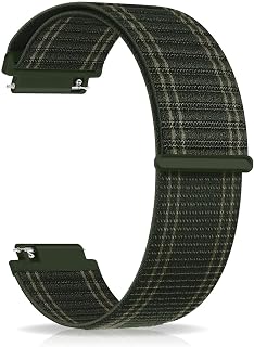Nylon Quick Release Watch Strap for Men and Women, Adjustable Soft Nylon Watch Band 20mm 22mm