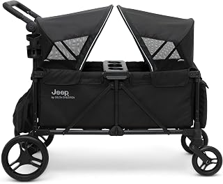 Delta Children - Jeep Evolve Stroller Wagon, Black