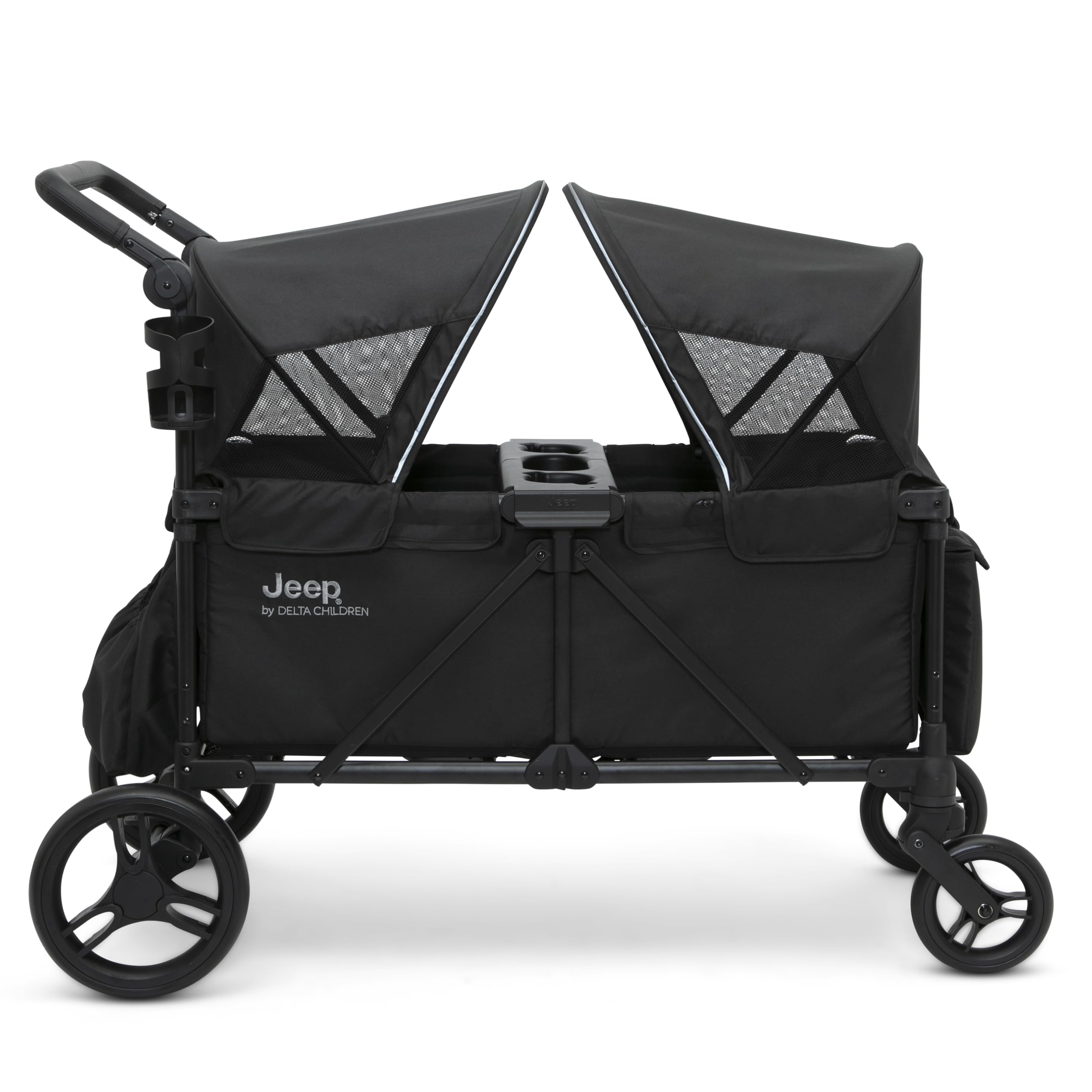 Delta Children - Jeep Evolve Stroller Wagon, Black