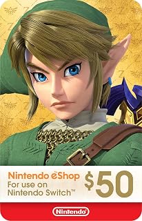 Nintendo eShop Physical Gift Card | $50