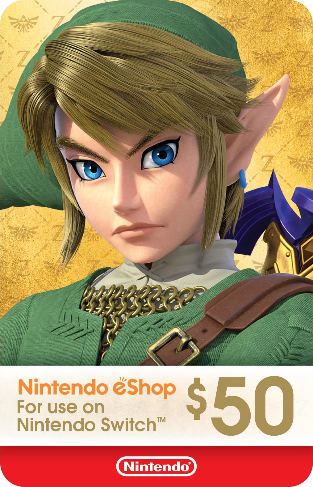Nintendo eShop Physical Gift Card | $50
