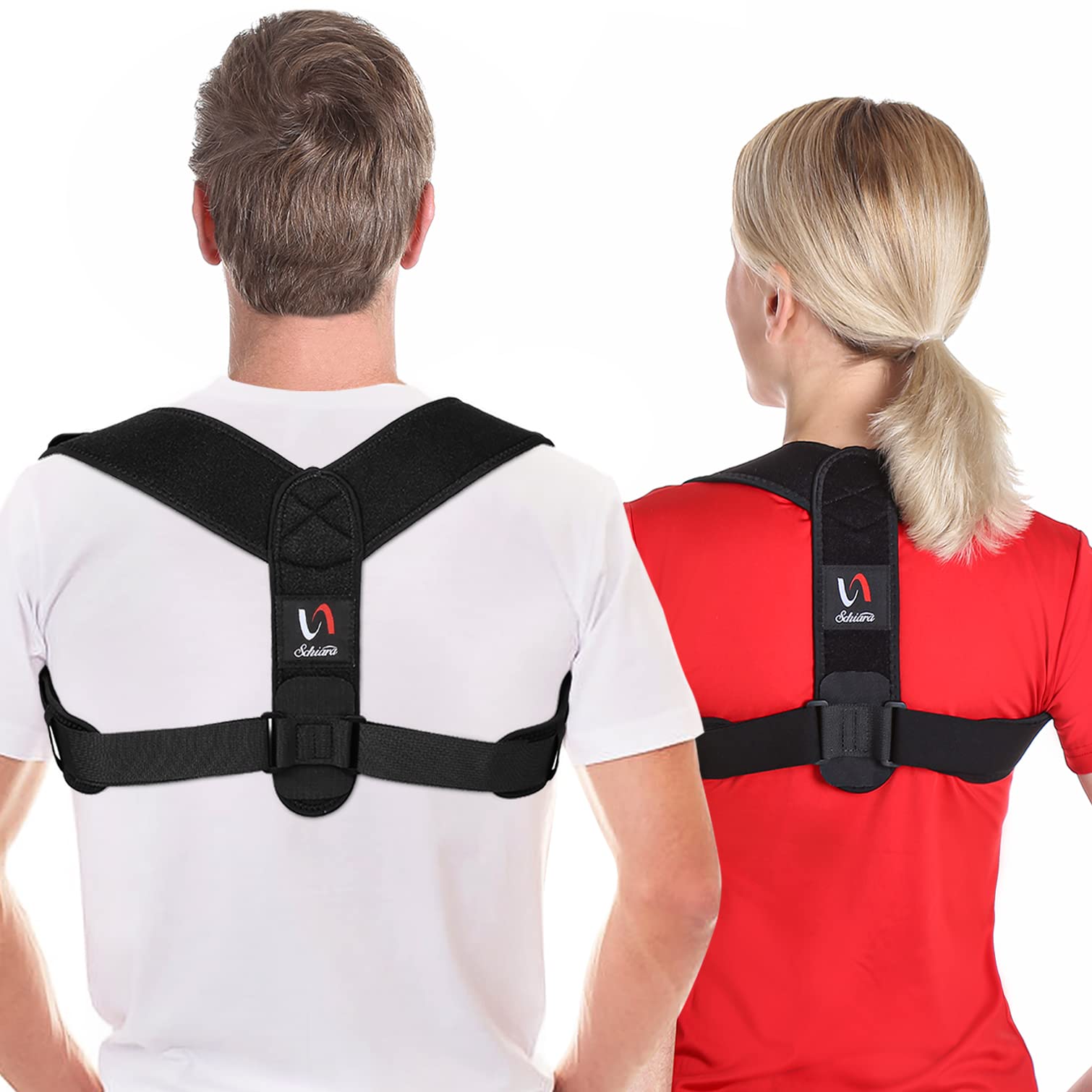 Posture Corrector for Men and Women, Comfortable Upper and Back Brace, Adjustabl