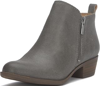 Lucky Brand Basel-Black/Glove Nappa Bootie
