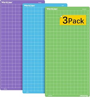 WORKLION Cutting Mat 12x24 Compatible With Explore One/Air/Air 2/Maker Adhesive Variety Sticky（Standard,Light,Strong) Anti-Slip Durable Mat Accessories