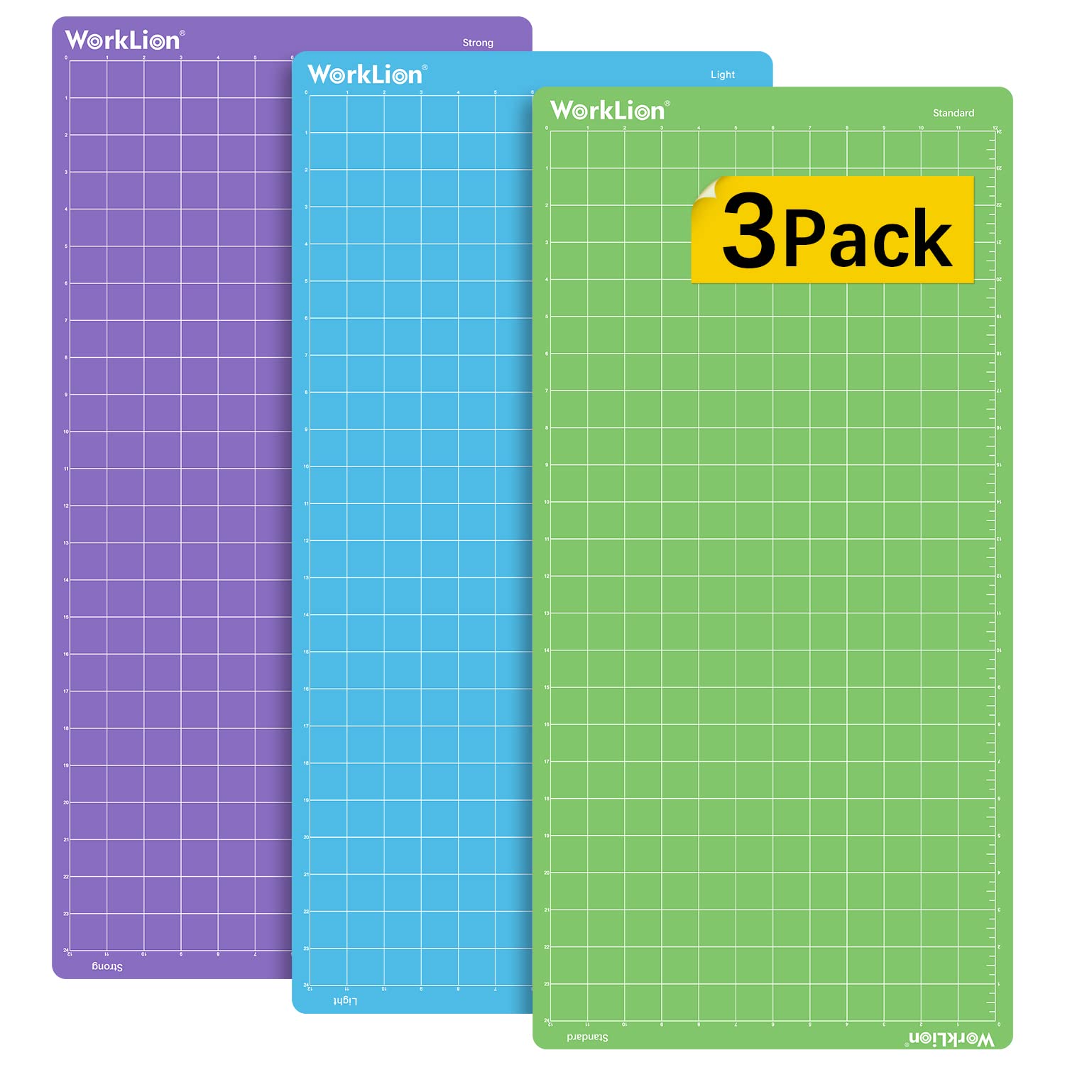 WORKLION Cutting Mat 12x24 Compatible With Explore One/Air/Air 2/Maker Adhesive 