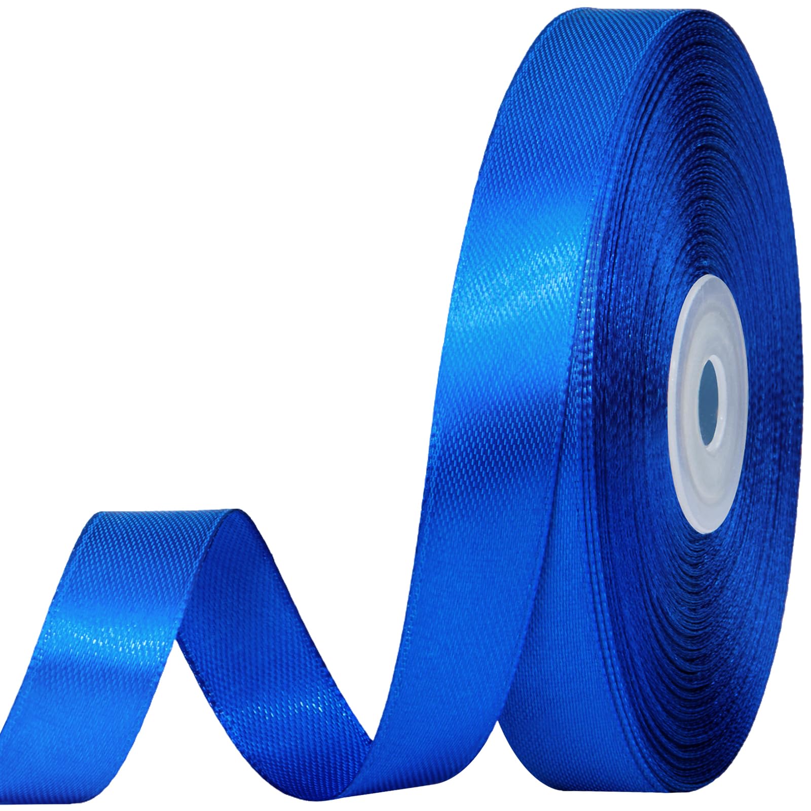 Royal Blue Satin Ribbon, 1/2 Inch, 50 Yards