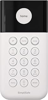 SimpliSafe Wireless Keypad - Touch-to-Wake Technology - Compatible with The Home Security System (New Gen) (Renewed)