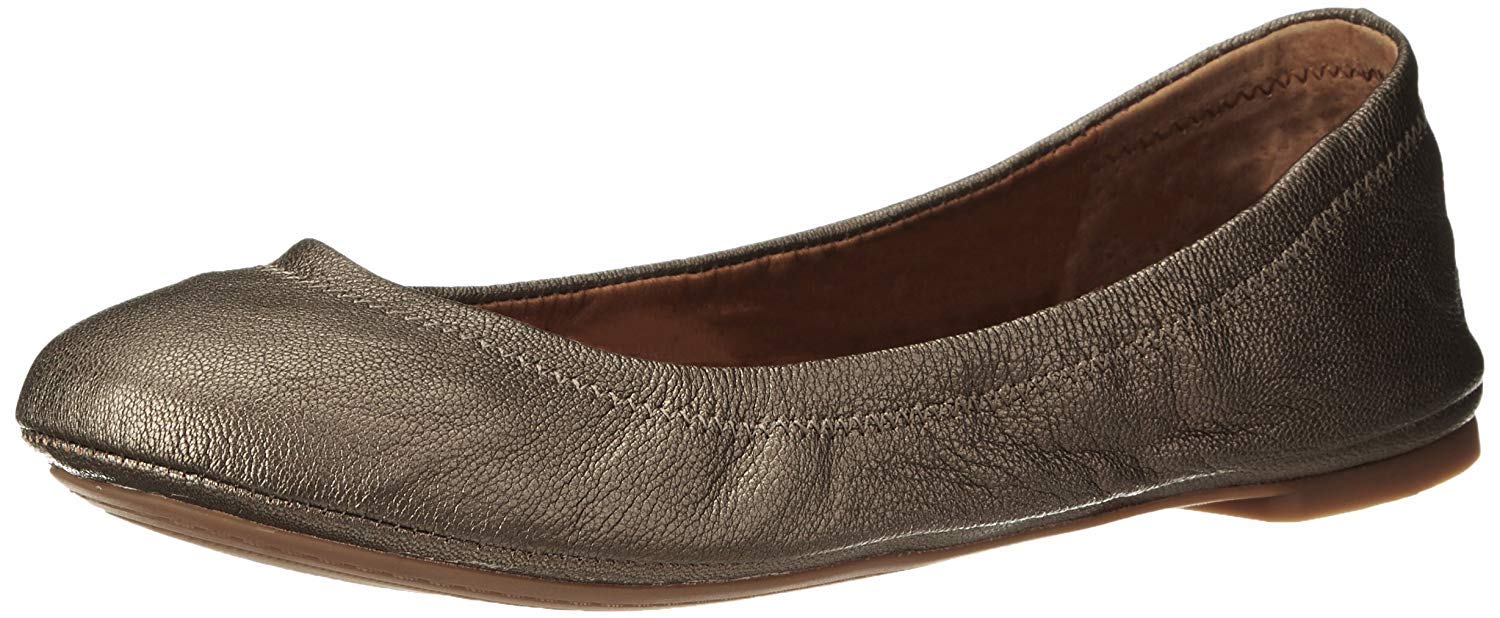 Lucky Brand Women's Emmie Ballet Flat, Comfortable Slip-On Shoes