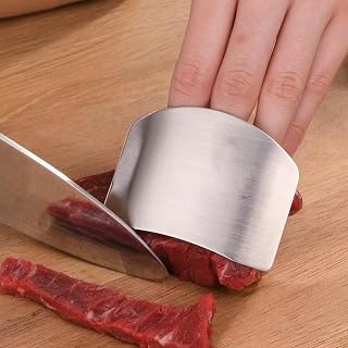 Finger Guard Kitchen Tool Stainless Steel Protector - Protect your fingers when chopping and slicing Style 89