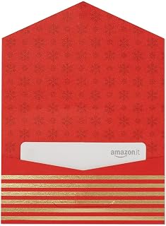 Amazon.it Gift Card, Red-Gold