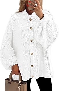 PRETTYGARDEN Women's Oversized Chunky Cardigan Sweaters