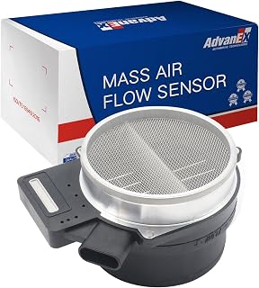 AdvanEX Mass Air Flow Sensor MAF Compatible with Chevrolet Silverado Suburban Escalade Tahoe Yukon 99-07 /Cadillac Rainier Deville Eldorado 00-05 /Pontiac 05-06 Replaces OE 213 4160 25318411 86-8411