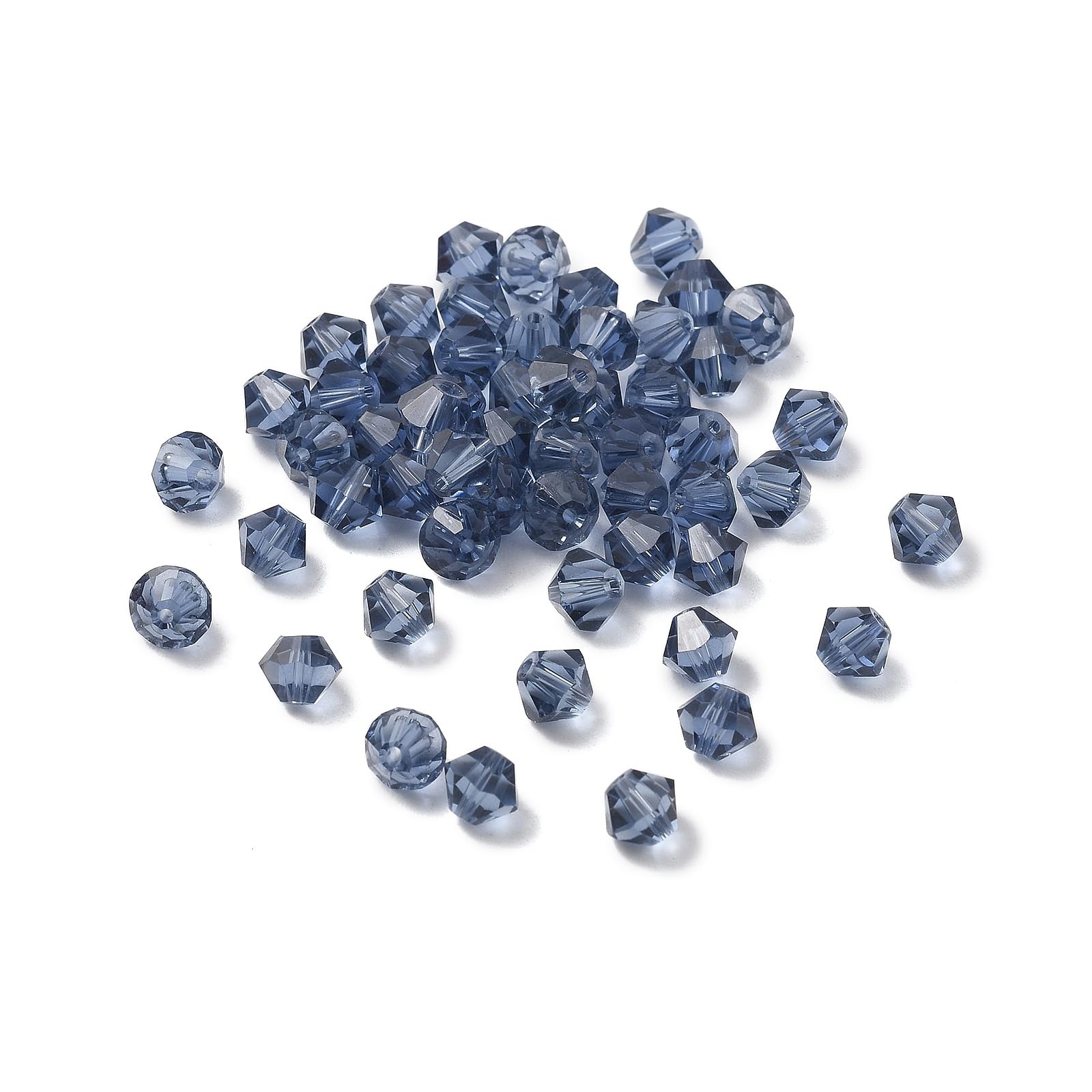 50pcs 8mm Faceted K9 Bicone Crystal Beads AAA Grade Austrian Crystal Beads Loose