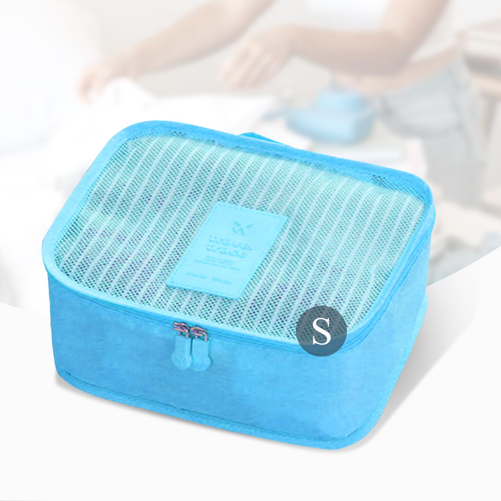 Travel Organizer Mesh Travel Storage Bag Multifunctional Luggage Packing Organiz
