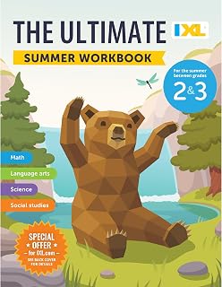 IXL Ultimate Summer 2nd to 3rd Grade Workbooks, Math, Reading Comprehension, Language Arts, Geography, Science, Social Studies, and Writing Practice for Kids (IXL Ultimate Summer Workbooks)