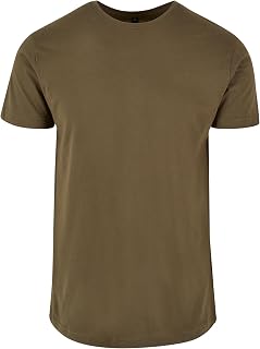 Build Your Brand Shaped Long Tee Men's T-Shirt