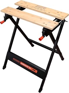 BLACK+DECKER Workmate 301 Folding Workbench, WM301-XJ | Folding Workbench, Saw Horse and Work Platform