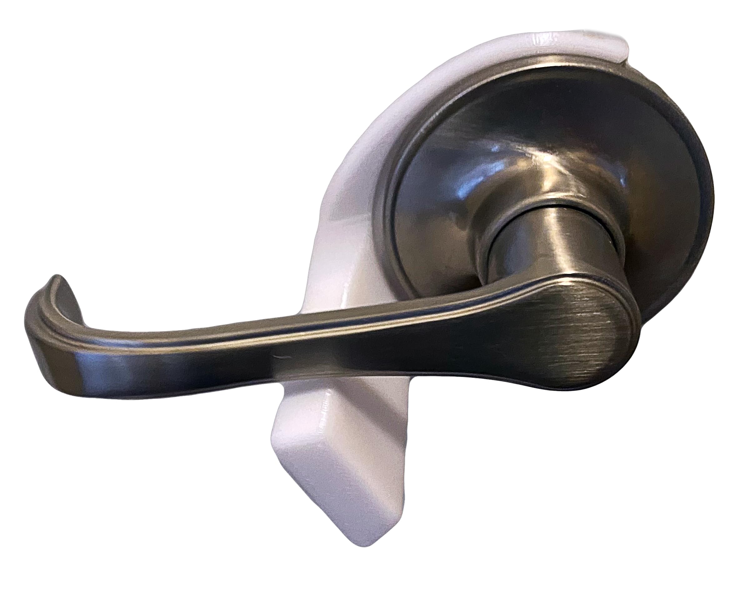 Pet Proof Door Lever Lock - No Adhesive Child Proof Door Lever Lock for Cats and