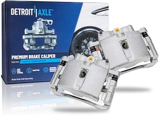 Detroit Axle - Rear Brake Calipers Chevrolet Silverado GMC Sierra 1500HD | 2500 2500HD 3500 3500HD, Yukon XL Suburban Hummer H2 Brake Calipers w/ Bracket Replacement