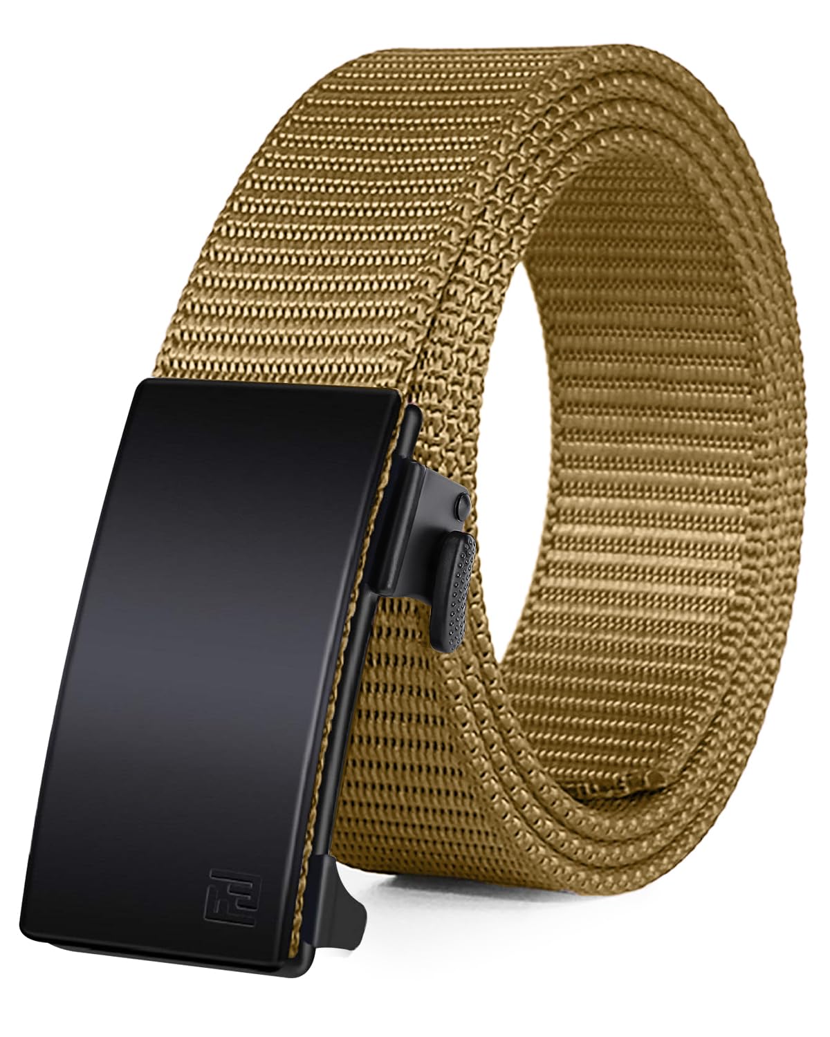 Fairwin Tactical Belt Military Style Webbing Rigger Belt Lightweight Heavy Duty 