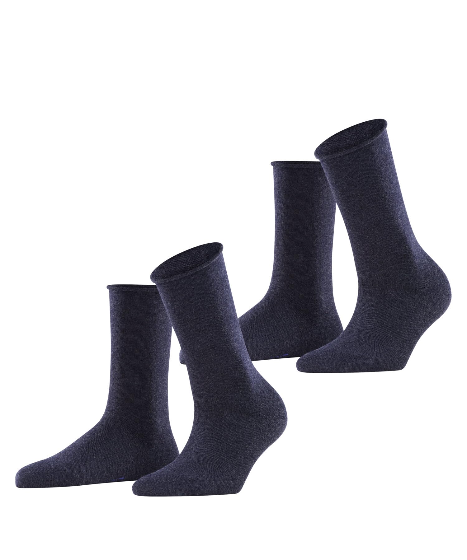 ESPRIT Women's Basic Pure 2-Pack Breathable Socks Organic Sustainable Cotton Wit