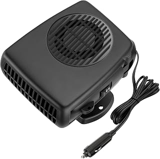 Blytra 200W 12V Portable Car Heater, Car Heaters That Plug into Cigarette Lighter & 12V Heater for Campervan, Fast Heating Demister with 360° Adjustable Vents for Winter Defrosting, 1