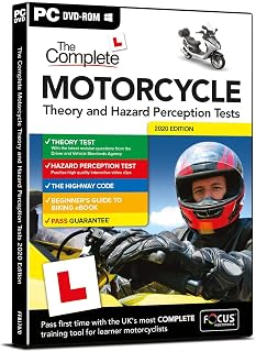 The Complete Motorcycle Theory & Hazard Perception Test|2021|1|2 Years|PC|Disc