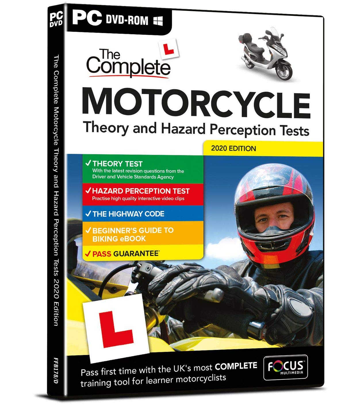 The Complete Motorcycle Theory & Hazard Perception Test|2021|1|2 Years|PC|Disc
