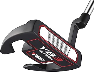 PGM Golf Putter for Men and Women - Anti-Twist Mallet Design with Alignment Guide & Stepped Shaft - Low Center of Gravity for Smooth, Accurate Putts - Right &Left Handed
