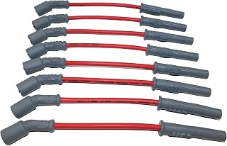 MSD 32829 Super Conductor Spark Plug Wire Set, Red