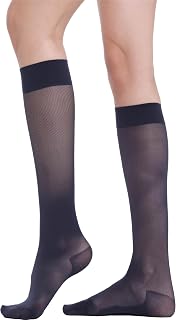 BeOnTop Compression Stockings Women's 70 Denier Knee Socks 17-18 mmHg, Support Stockings Women's Comfort Support Line Compression Socks, Socks Women by Gambetti - Made in Italy