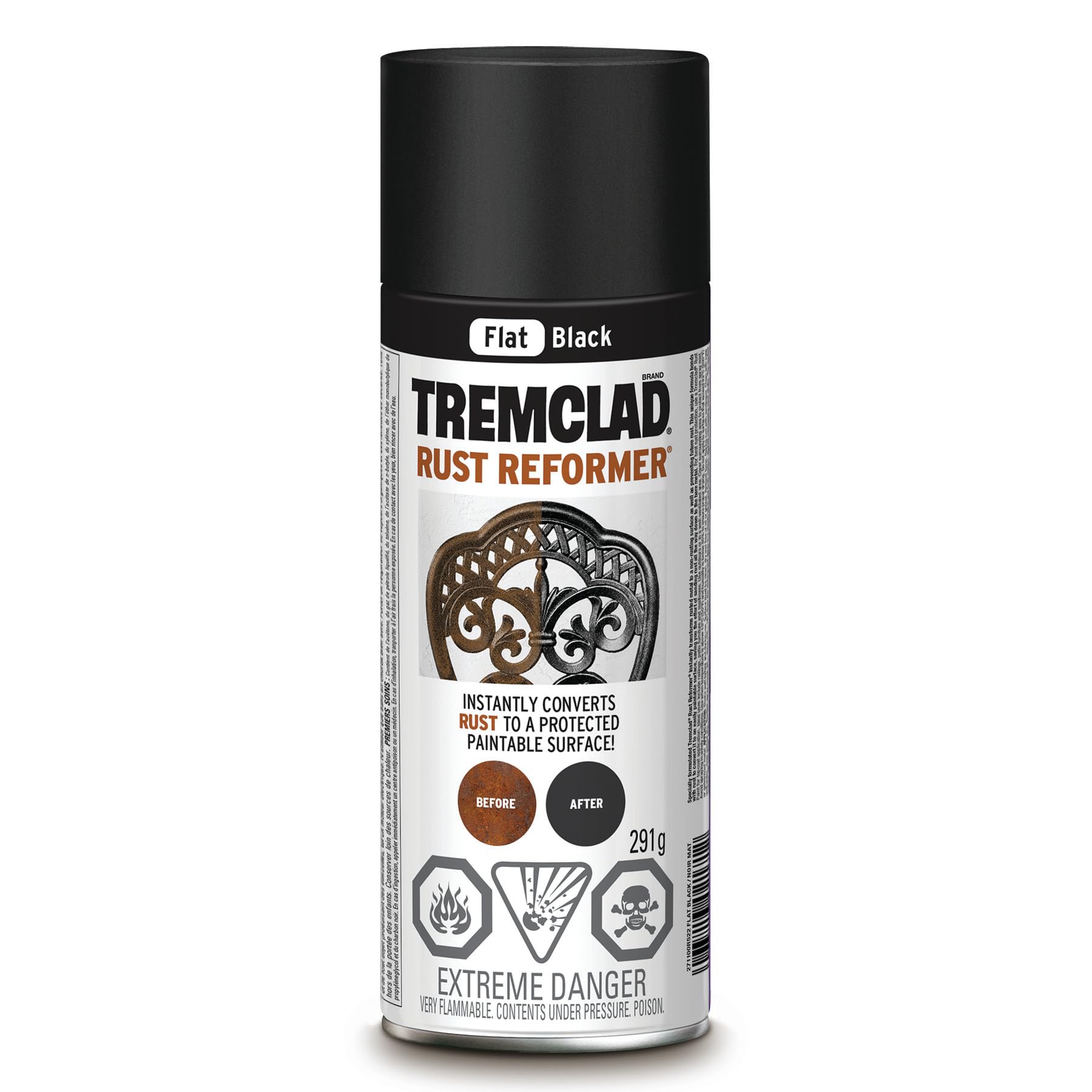 Tremclad - Oil Based Rust paint in Rust Reformer 291g