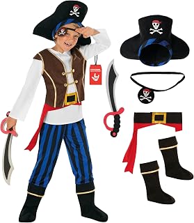 Morph Pirate Costume Kids, Boys Pirate Costume, Halloween Costumes for Kids