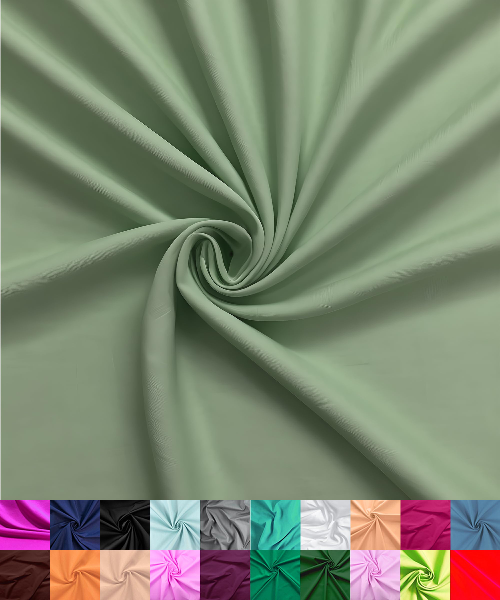 Barcelonetta | Poly Cotton Fabric for Sewing | Broadcloth Fabric | by the Yard |