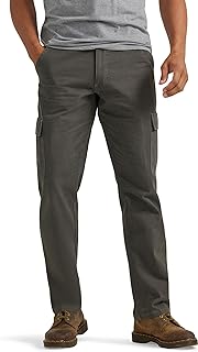 Wrangler Authentics Men's Twill Relaxed Fit Cargo Pant (Logan)