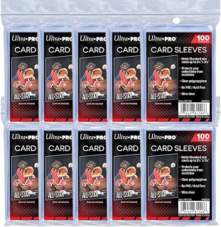 Ultra Pro - 1000 Soft Sleeves - 10 Packs