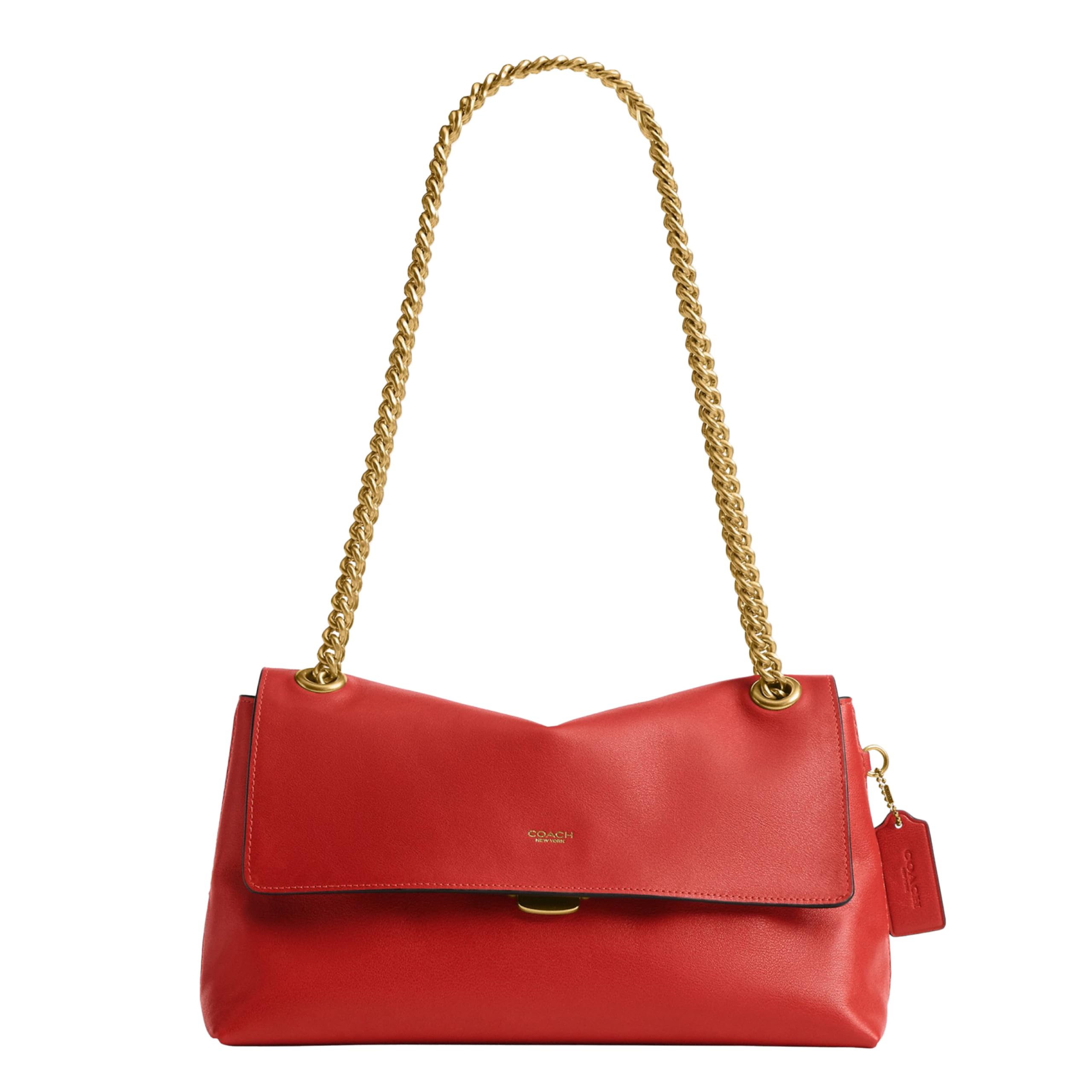 Coach Women's Natural Grain Leather Chelsea Shoulder Bag 30
