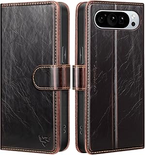 for Google Pixel 11/11 Pro Wallet Case with Card Holder,Coffee